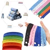50/20/10Pcs Clothes Storag Straps Lazy Folding Clothes Artifact For Wardrobe Bra Socks Storage Roll Elastic Band Cabinets Drawer 1