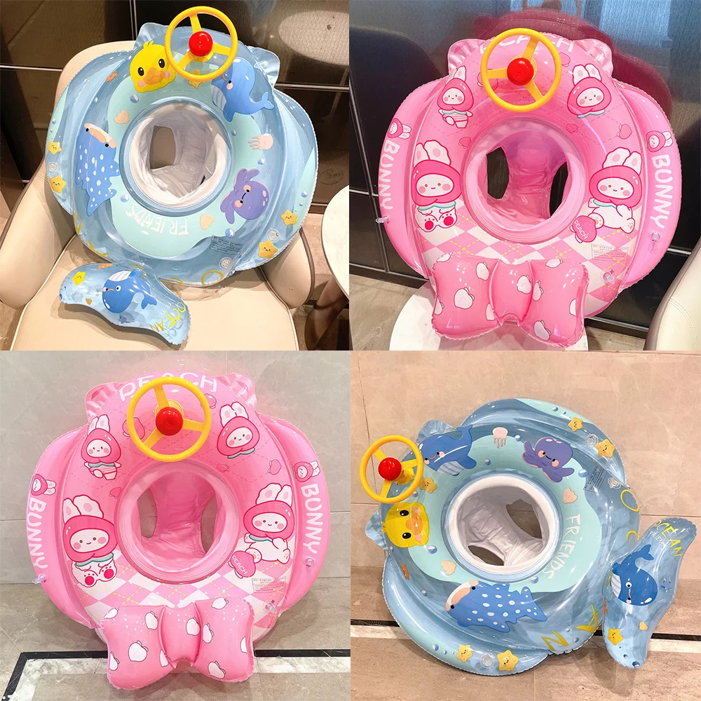 Pool Float 0-3 Months Infant Swimming Ring Baby Pool Seat Toddler