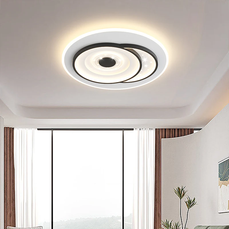 Lampade da soffitto per soggiorno atmosfera moderna luce sala di lusso luci principali camera da letto sala studio illuminazione per interni Decor plafoniere