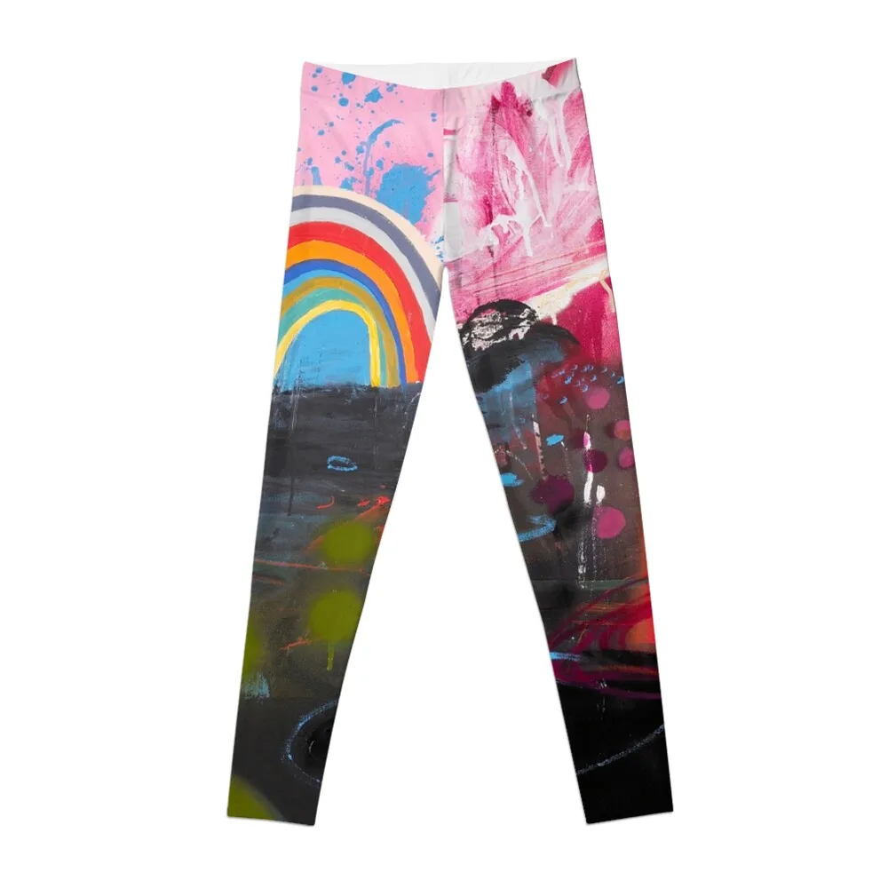 

Number 1 (Rainbow Series) Leggings for fitness Leginsy push up Fitness's gym clothes Womens Leggings