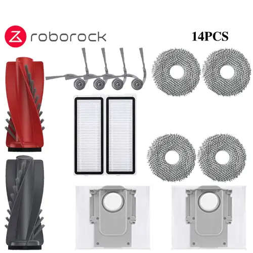 Roborock Qrevo Curv Robot Vacuum Cleaner Accessories Main Roller Side Brush Hepa Filter Mop Cloth Dust Bag Parts Replacement - Image 16