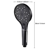 Bathroom Shower Head 3 Modes with Filter High Pressure Showerhead Water Saving Nozzle Handheld Sprayer Bathroom Accessories 6