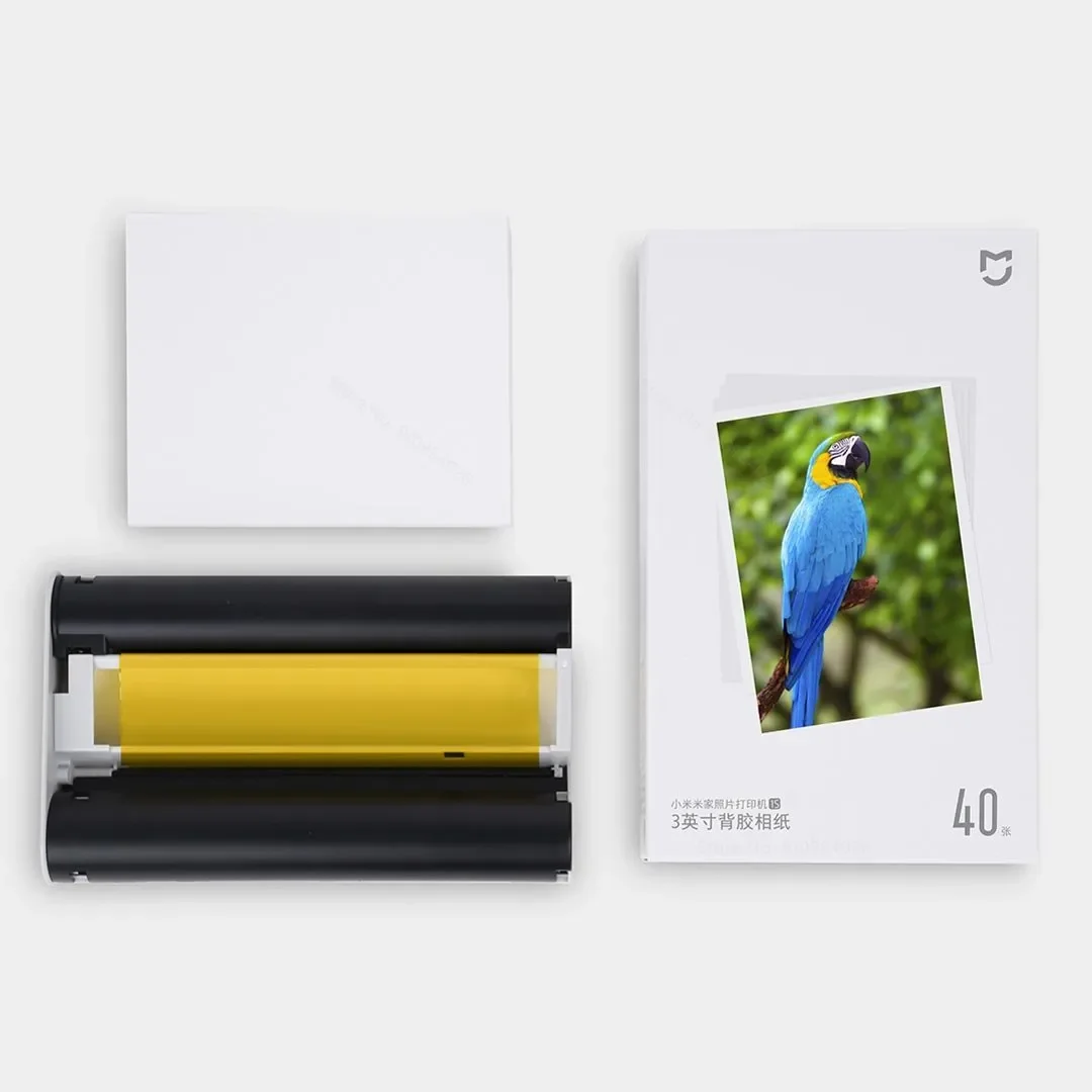 Xiaomi 3 Inch Photo Printer Paper For Xiaomi Mijia Photo Printer 1S Photographic Color Coated photo print sheets photo print paper