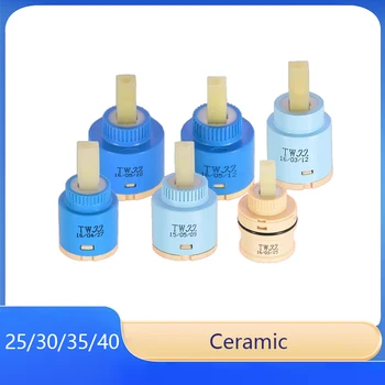 ตลับเซรามิคสำหรับก๊อกน้ำอ่างล้างจาน- 25/35/40 มม., อะไหล่ซ่อมวาล์วผสมเครื่องทำน้ำอุ่น 1