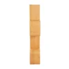 4-tier Floor Standing S-shaped Bookcase with Strong Bearing Capacity and Elegant Appearance 2