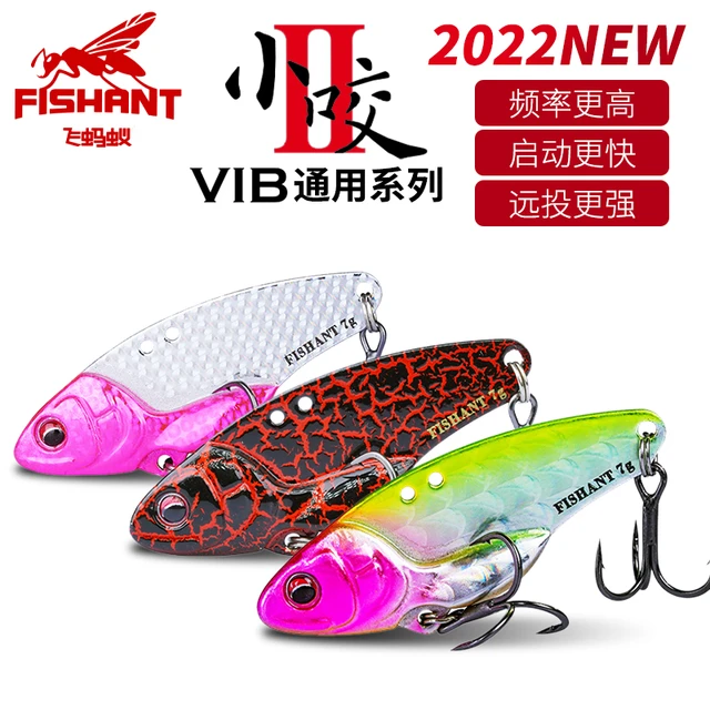 Metal Vib Fishing Lure Wobblers  Fishing Sinking Vib Lure Metal