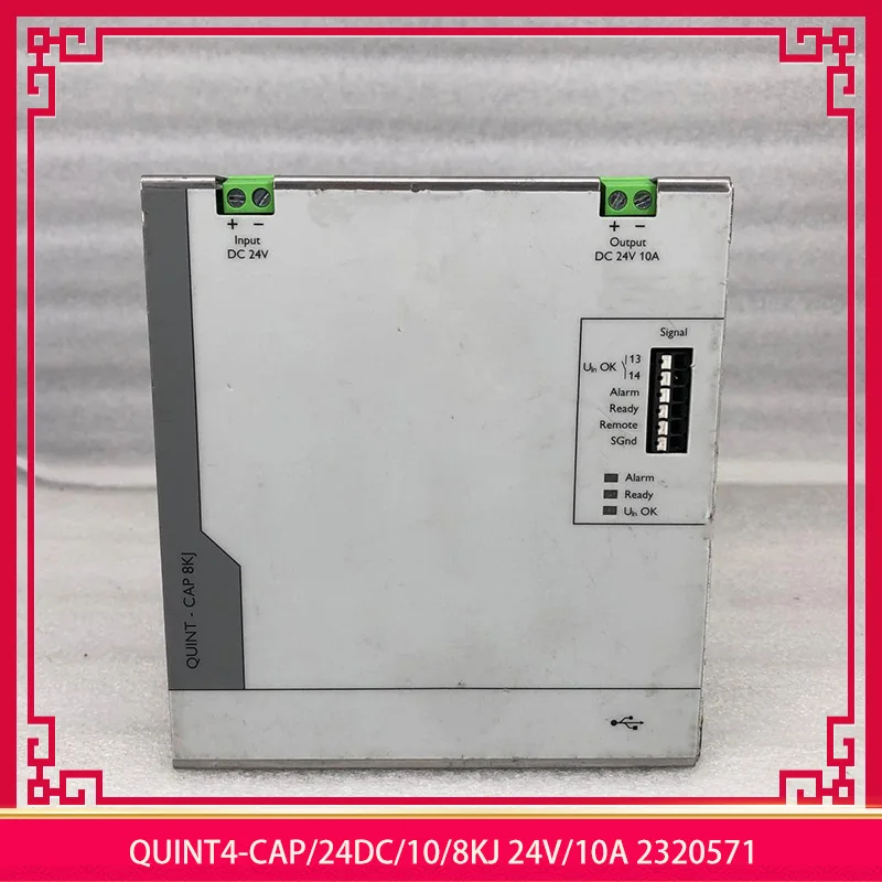 For Phoenix Quint4cap/24dc/10/8kj 24v/10a 2320571 Capacitor Buffer