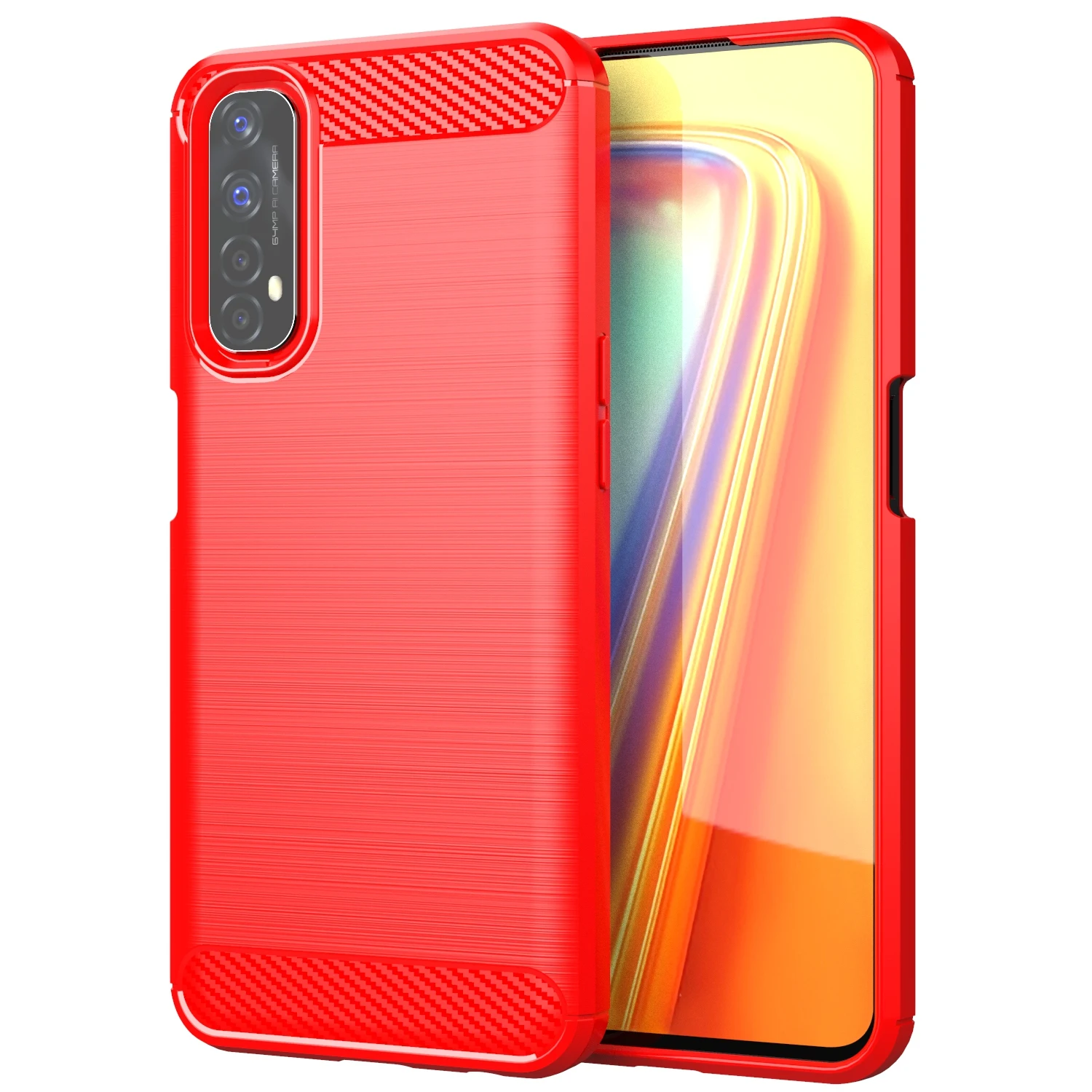 Shockproof Silicone Half-Wrapped Back Cover