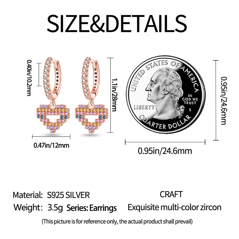 Ohrnadel aus 925er-Sterlingsilber, minimalistisch, gedreht, rund, Gold, Creolen, modisch, Zirkon, Ohrschnalle, Hochzeit, Damenschmuck, Geschenke – Detail 29