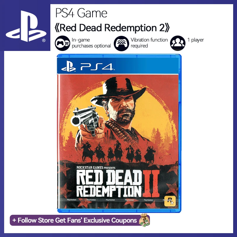 Jogo PS4 Red Dead Redemption 2 (Usado)