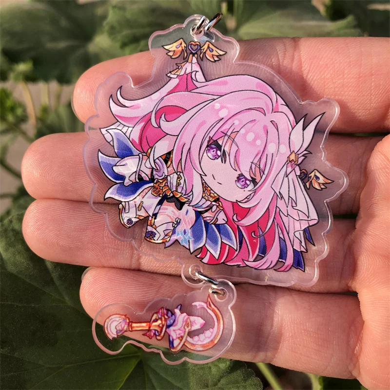 Honkai Impact 3 Elysia Yae Sakura Raiden Mei Keychain Accessories