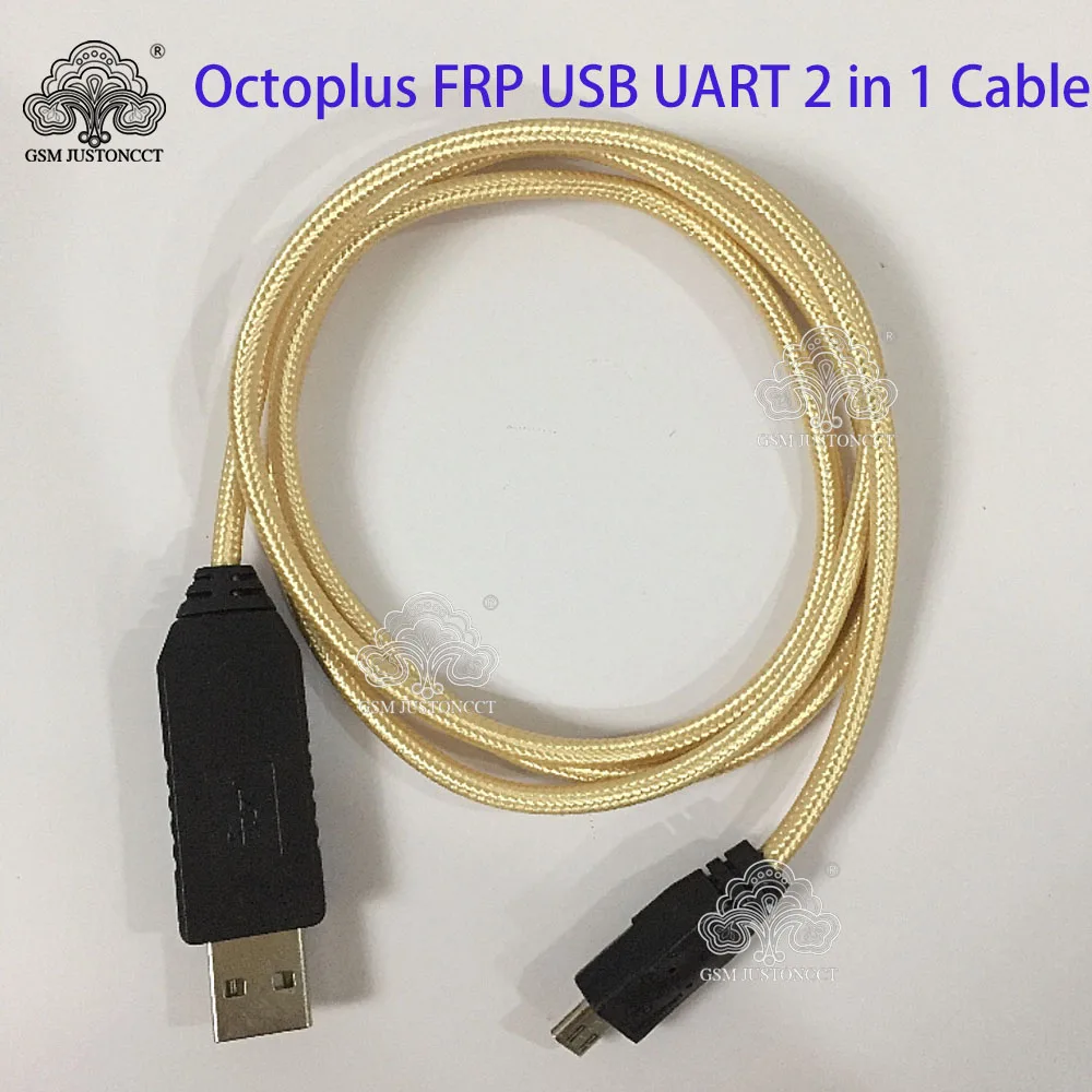 새로운 Octoplus FRP USB UART 2 in 1 케이블(마이크로 + 유형 c) FRP 동글용 EFT UART 케이블, 삼성용 EFT 동글