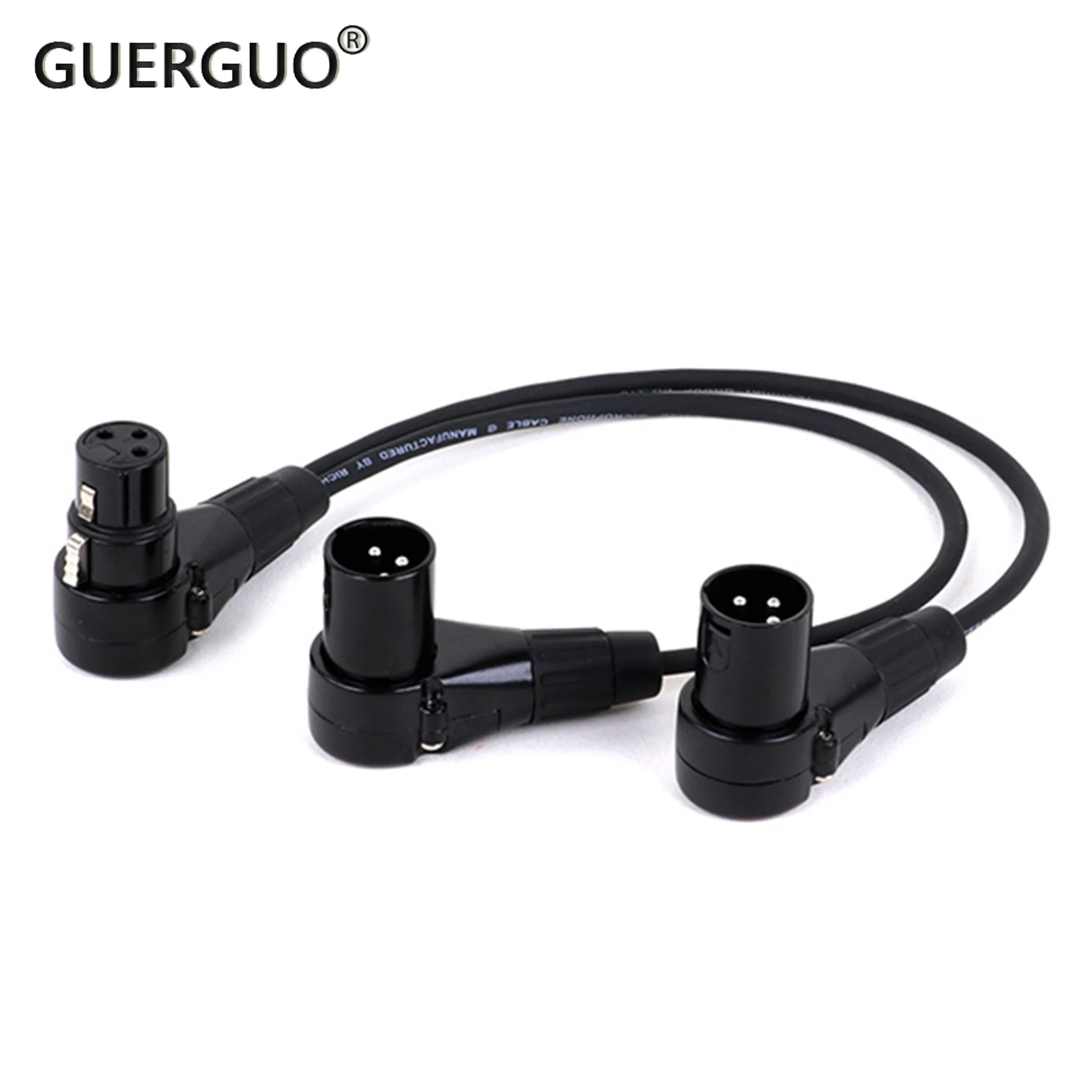 thumbnail image 2 of Female Xlr Splitter Cable XLR Y Splitter Cable - 2 Male To 1 Female Balanced Audio Cable For Mixers & Speakers XLR Y Cable 2 Male To 1 Female Balanced Audio Combiner 2 of 13