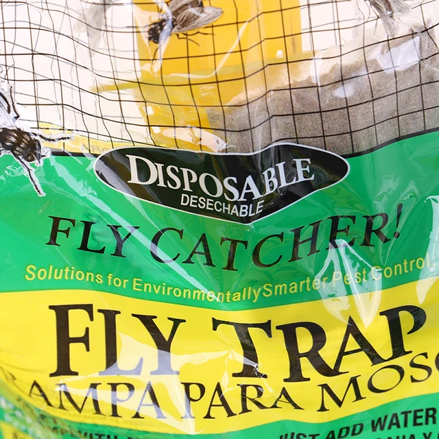 Légykapó Táska Eldobható Légyfogó -Vezérlőcsapdák Kert Kilátó Elkapó Hibás Lepke Rovar Gyilkos - Image 4