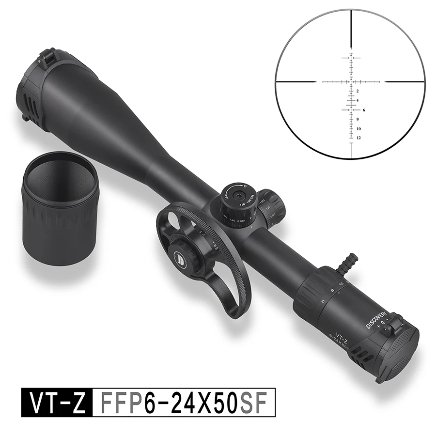 Rifle Scope Discovery VT-Z 4-16/6-24X50SF First Focal Plane Riflescope Hunting Tactical Optical Scope Mount For .22LR