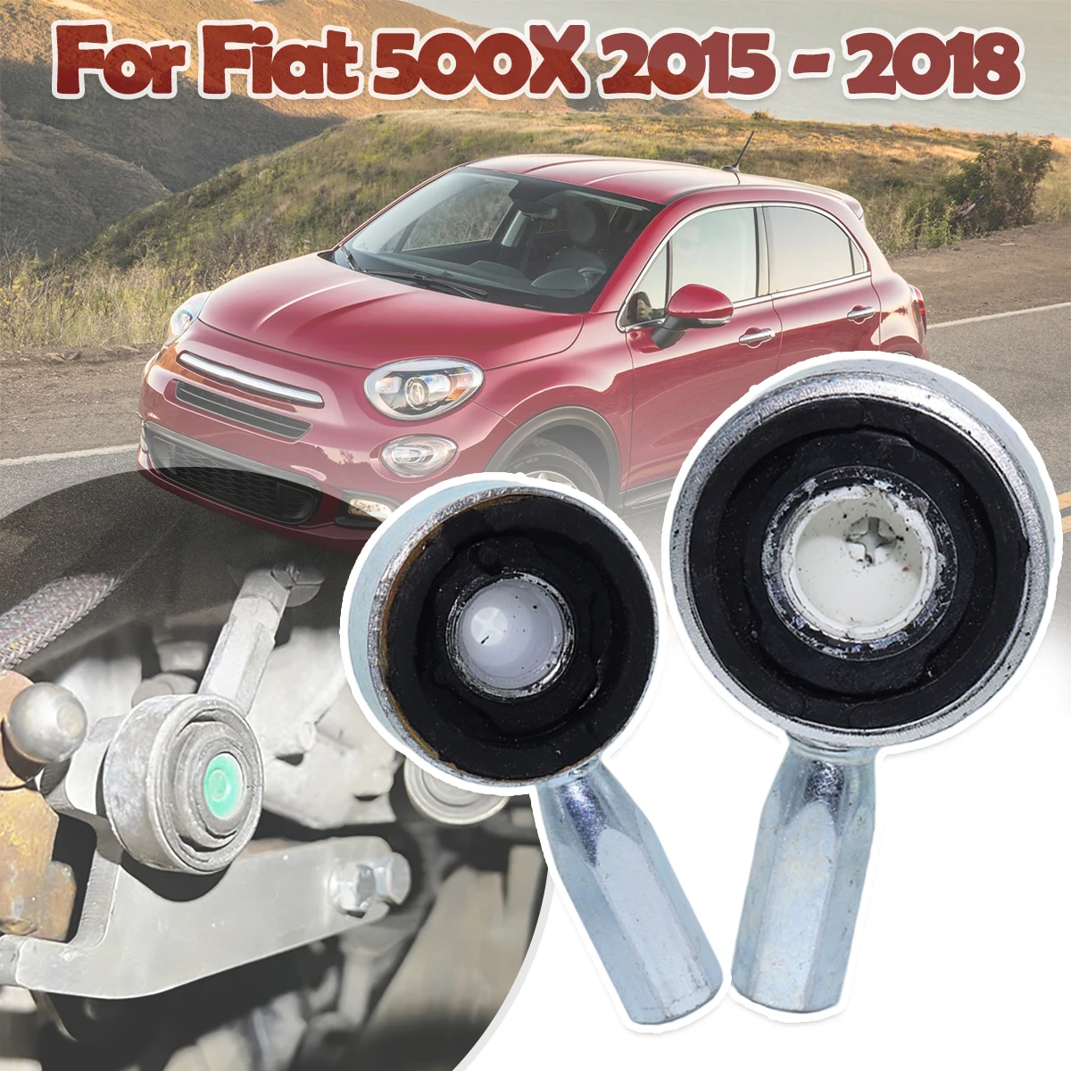 Manual Gearbox Shift Cable Linkage Bushing For Fiat 500X15- Doblo Punto Repair Kit Shifter Lever Selector Connect Both End