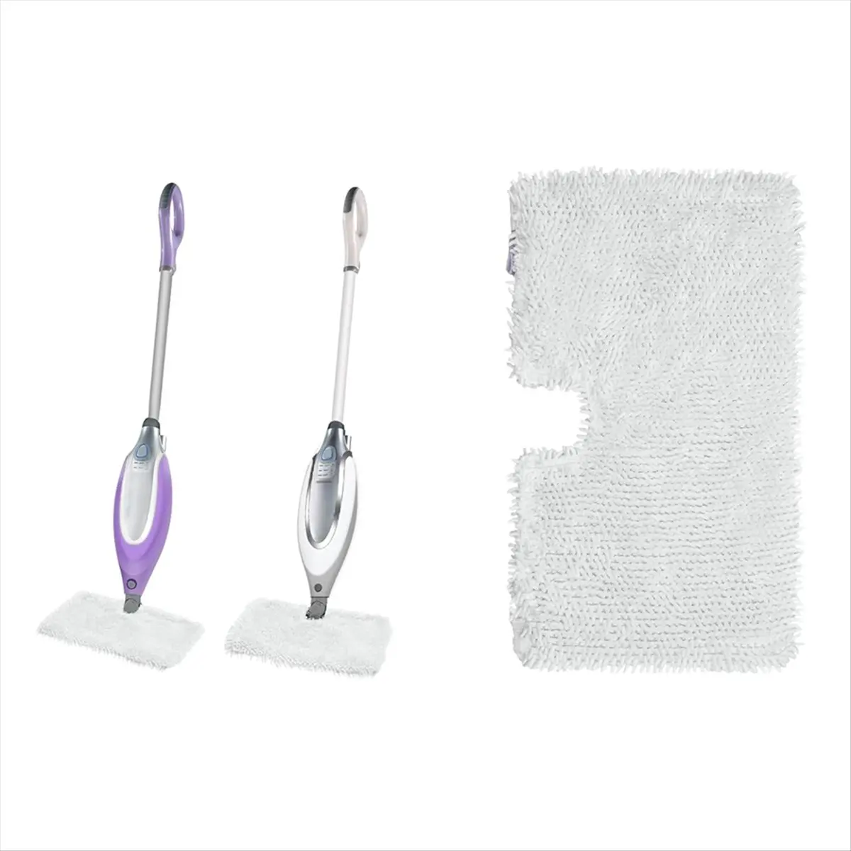 3PCS 스팀 포켓 걸레 교체 패드 Shark S3501 S3601 S3550 S3901 S3801 S2901 S2902 재사용 가능한 스팀 걸레 패드
