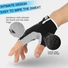 Men's cycling gloves Half Finger Breathable Anti Skid Gloves For Sports Riding Bicycle Guantes Shockproof Pads Cucling Gloves 2