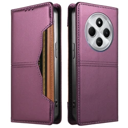 Magnetic Leather Wallet Case with Card Slot Cover for Redmi 17C (PL)