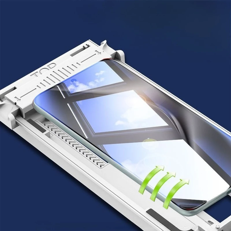 3D Curved Full Glue Tempered Glass Screen Protector - Dust Free & Easy Installation