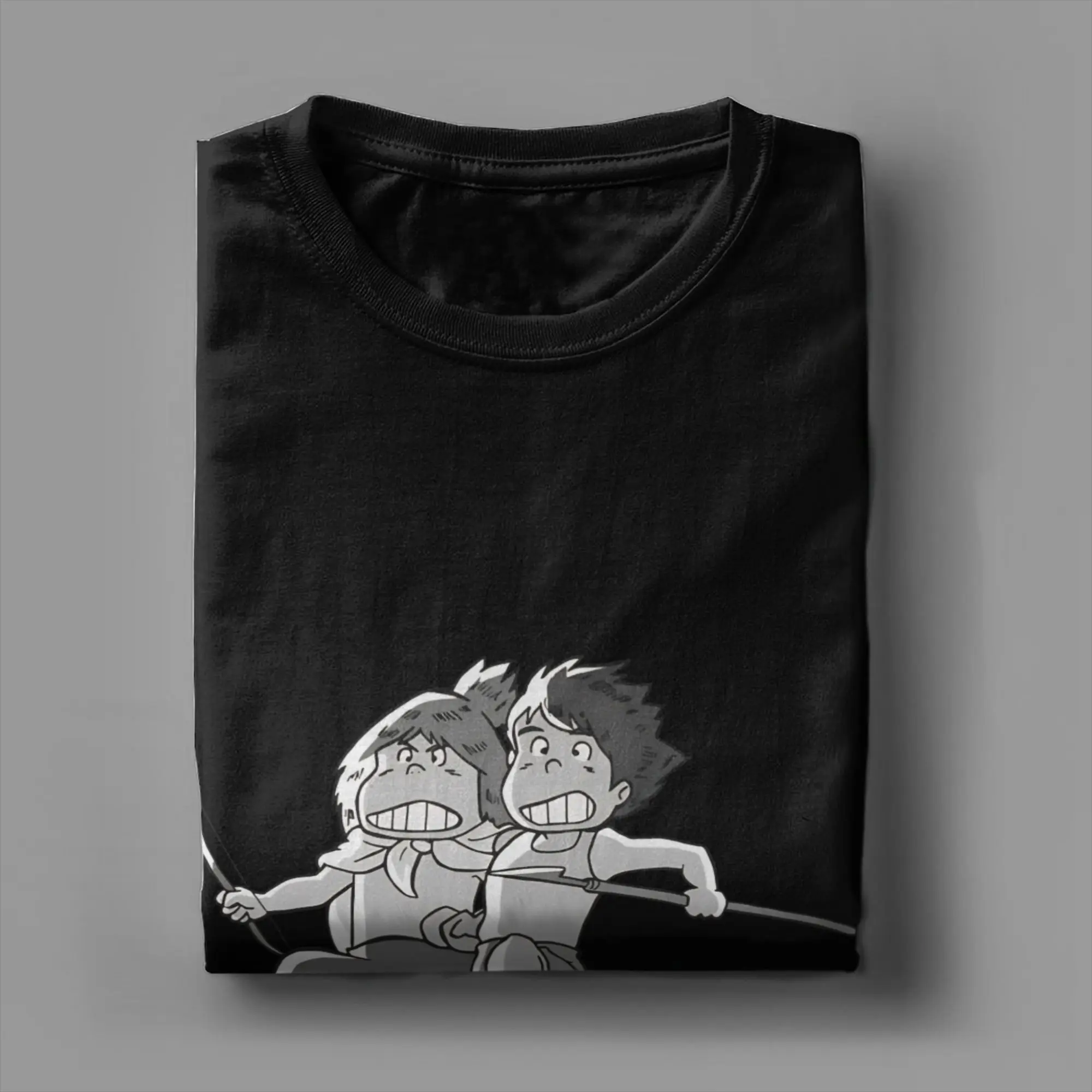 Lässiges T-Shirt für den Sommer, Conan The Future Boy, beliebte T-Shirts, 100 % Baumwolle, T-Shirt für Herren, Y2K, Übergröße, kurzärmelige Kleidung
