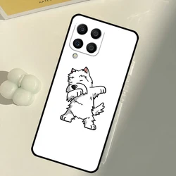 Cartoon Westie Dog Smartphone Case for Samsung M32 4G (BB711)
