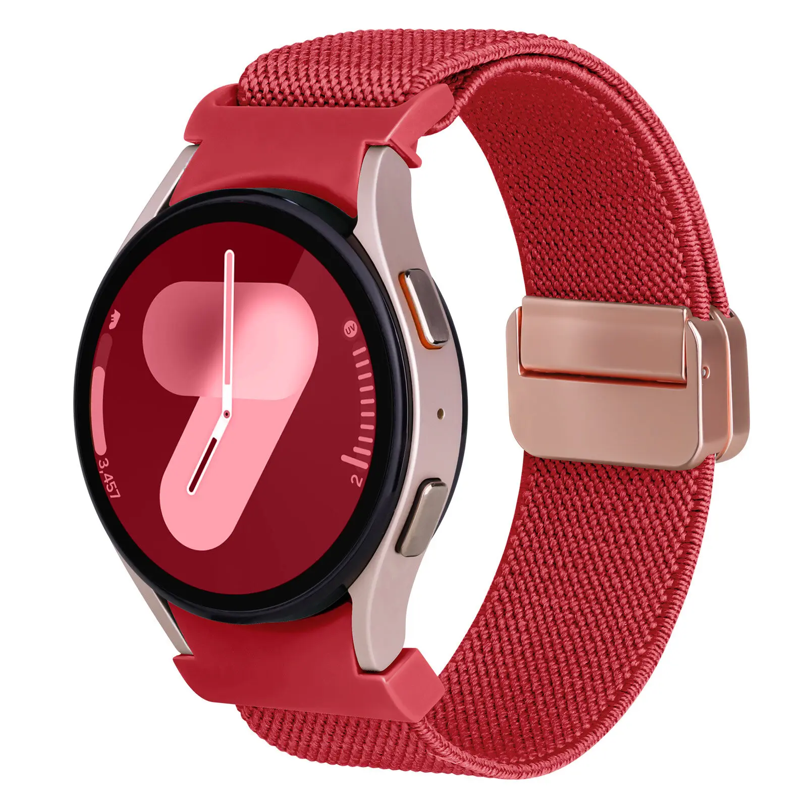 Magnetic Nylon Loop Band - No Gaps Bracelet, 20mm Straps