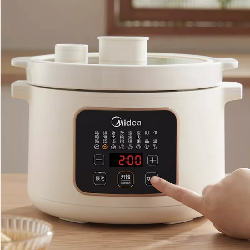 Micropressure slow cooker 3L Crock pot Cuisine intelligente Sous vide cooker Home appliances Automatic electric stew pot