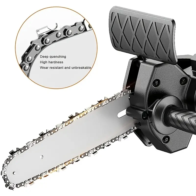 Chainsaw Adapter Electric Drill Converter Head Chain Saw Friewood