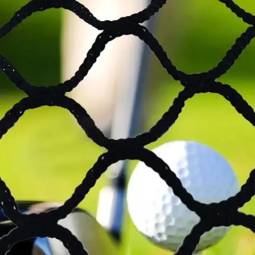 Heavy Duty Golf Practice Barrier Net 10ftx10ft High Impact Ball Sports Netting