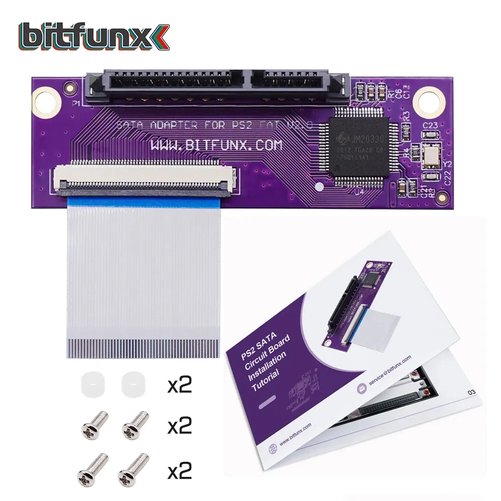 Adaptateur Réseau SATA Pour Disque Dur 2,5" Ou 3,5" - Compatible Consoles De Jeu - Jusqu'à 2 To - Interface SATA