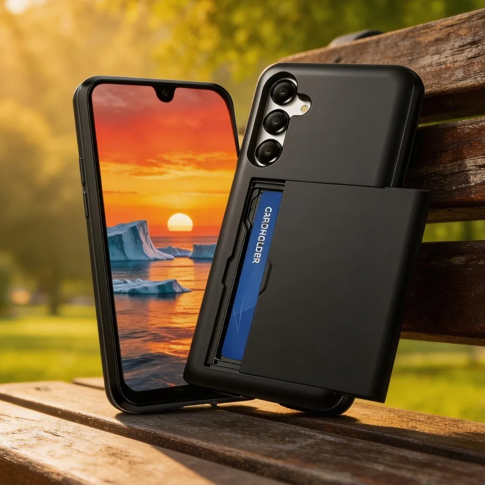 Sleek Wallet Phone Case with Slide Card Slots and Premium Cover