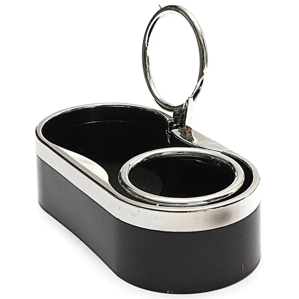 

Convenient Car Truck Console Dual Cup Mount Beverage Drink Bottle Holder Stand, Securely Holds Cans, Bottles, and Cups