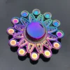 New Multicolor Gradient Fidget Spinner Creative Flower Rainbow R188 Mute Bearing Hand Spinner Fingertip Gyro Stress Relief Toys 4