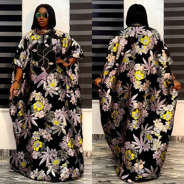 Chidinma Embroidered Boubou Outfit - Image 4