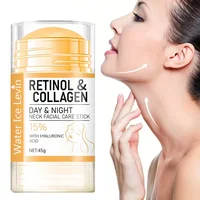 Crème raffermissante pour le cou et le visage au rétinol et au collagène, bâton de crème raffermissante pour le cou à l'acide hyaluronique, formule hydratante, disponible pour hommes et femmes 3