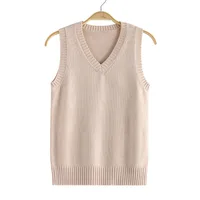 New sweater candy vest women Knit Top Fashion Female autumn spirng solid young girl clothes knitwear Cardigan sleeveless  XS-3XL - Image 4