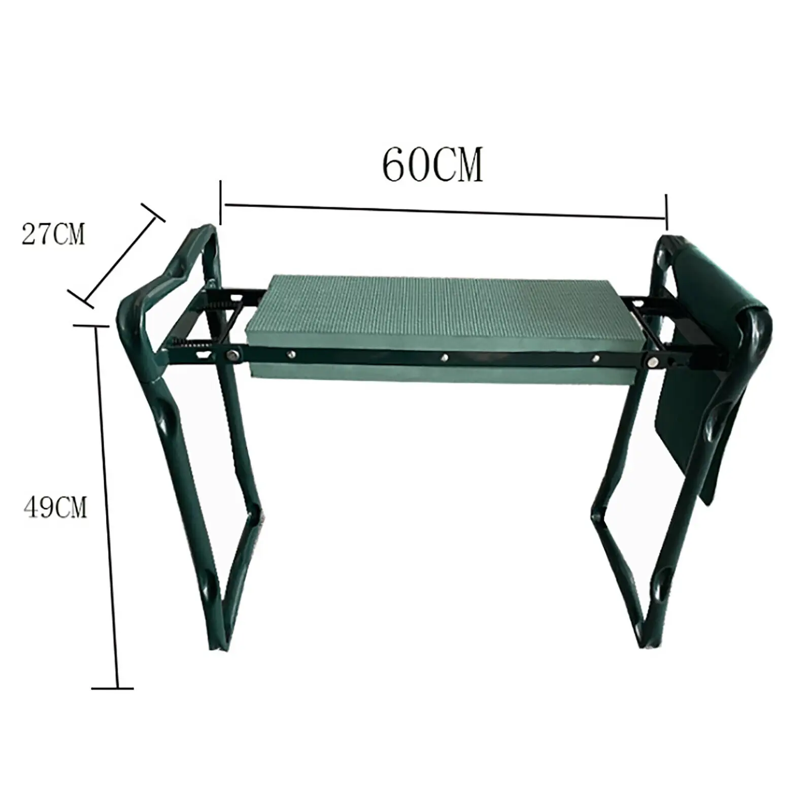 Portable Folding Garden Kneeler Bench Kneeling Stool Thicken Soft EVA Pad Seat Cushion With Storage Pouch, foldable garden kneeler