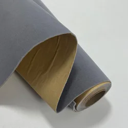 Luxurious Velvet Self - Adhesive Fabric for Creative Projects - 1.2mm Thick, 50x145cm (4 Gray)