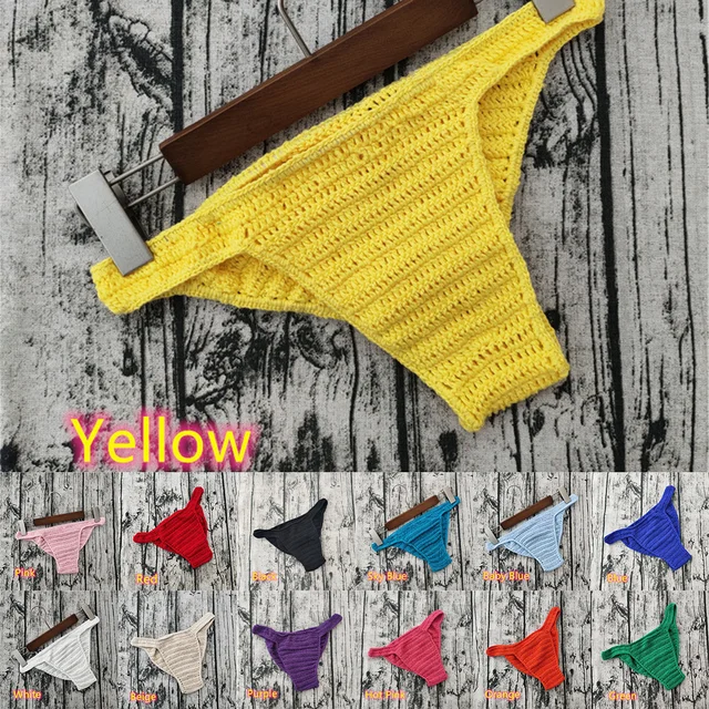 Breathable Hand Crochet Low Rise Boxers and Panties for Men and Women - Image 2