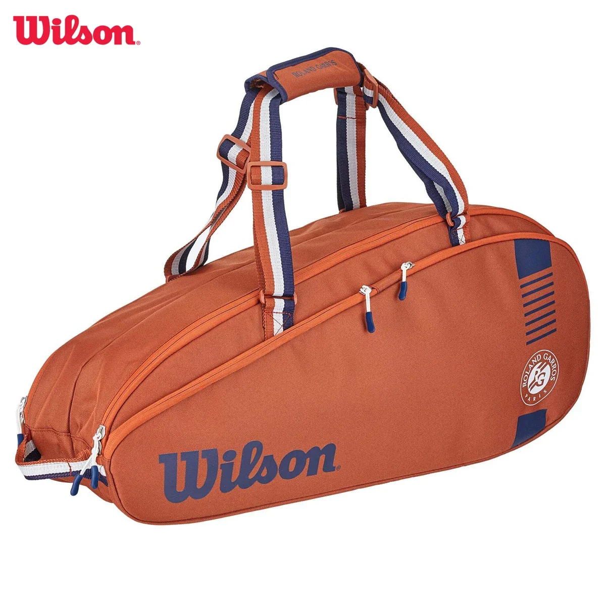 

Wilson 2024 France Open Team 3-6 pcs Duffel Tennis Racket Bag Roland Garros Clay Court Tournament Tennis Racquet Bag Clay Navy