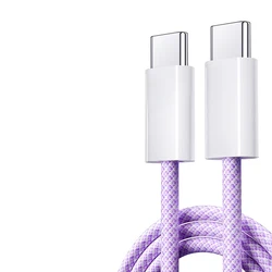 High-Speed USB-C Turbo Charging Cable - 2023 Edition - 2m (Purple)