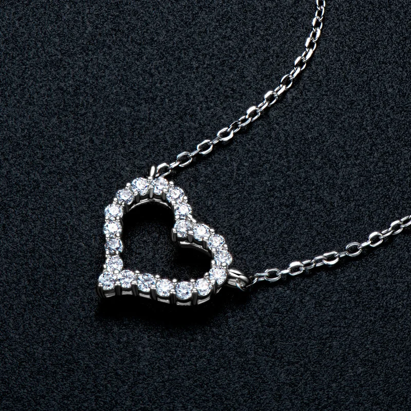 Heart Shape Chain Women's Wedding Pendant Jewelry