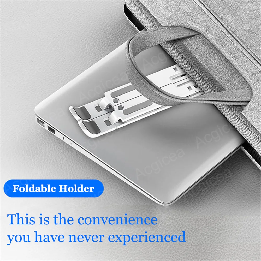 Portable Laptop Stand Foldable ABS Tablet Computer for Macbook Apple Air Pro Lenovo Samsung Bracket Universal Pad PC Holder