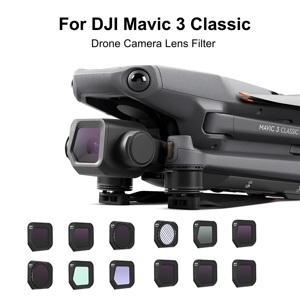

Camera Lens Filter for DJI Mavic 3 Classic ND Filter Set Gradient Filters UV CPL ND8 ND16 ND32 ND64 Filter Drone Accessories