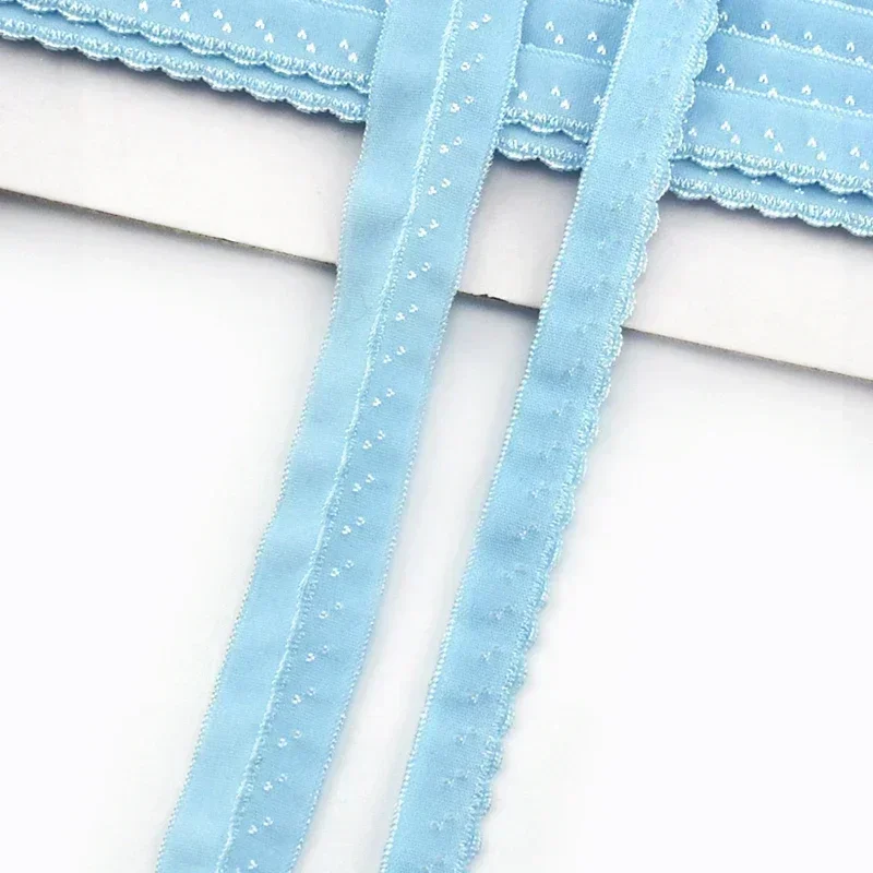 Colored Nylon Elastic Bands for Sewing and DIY Accessories – 11mm Width, 10/20/40 Meters