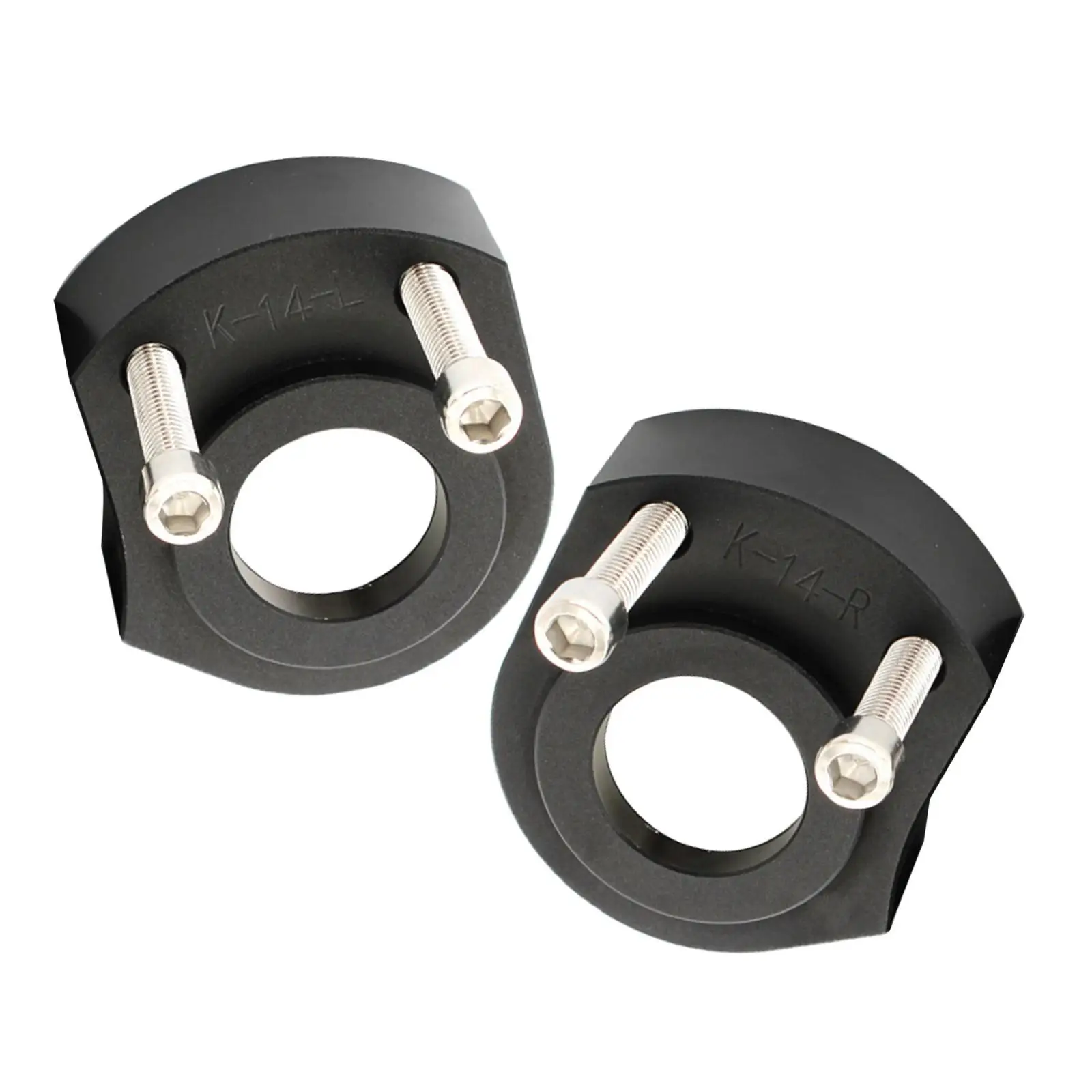 Aluminum Alloy Handlebar Riser Spacer for Kawasaki ZX-14R ZX14R ZZR 1400 2006-2018 Handle Bar Mount Adapters