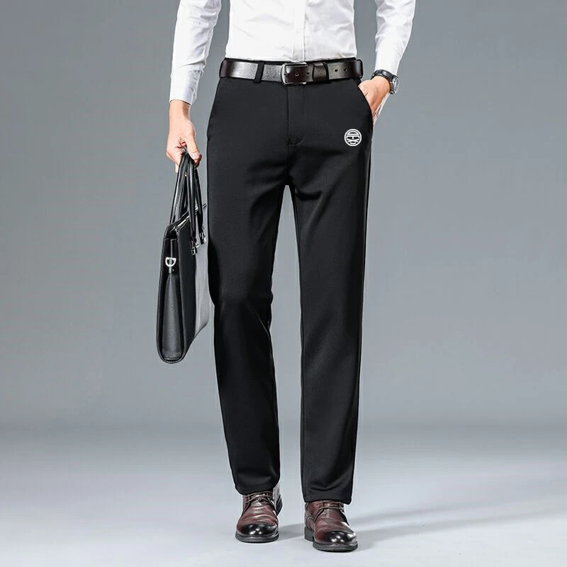Luxury Brand Men Golf Wear Pants Summer New Golf Pants Korean Straight Tube Business Casual Trousers Men Clothing