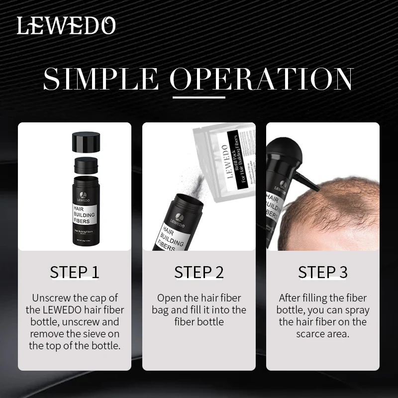 100g Hair Fibers Keratin Hair Building Fiber Powder Instant Growth Thickening Fiber Refill Bag Bald Extension Care Product