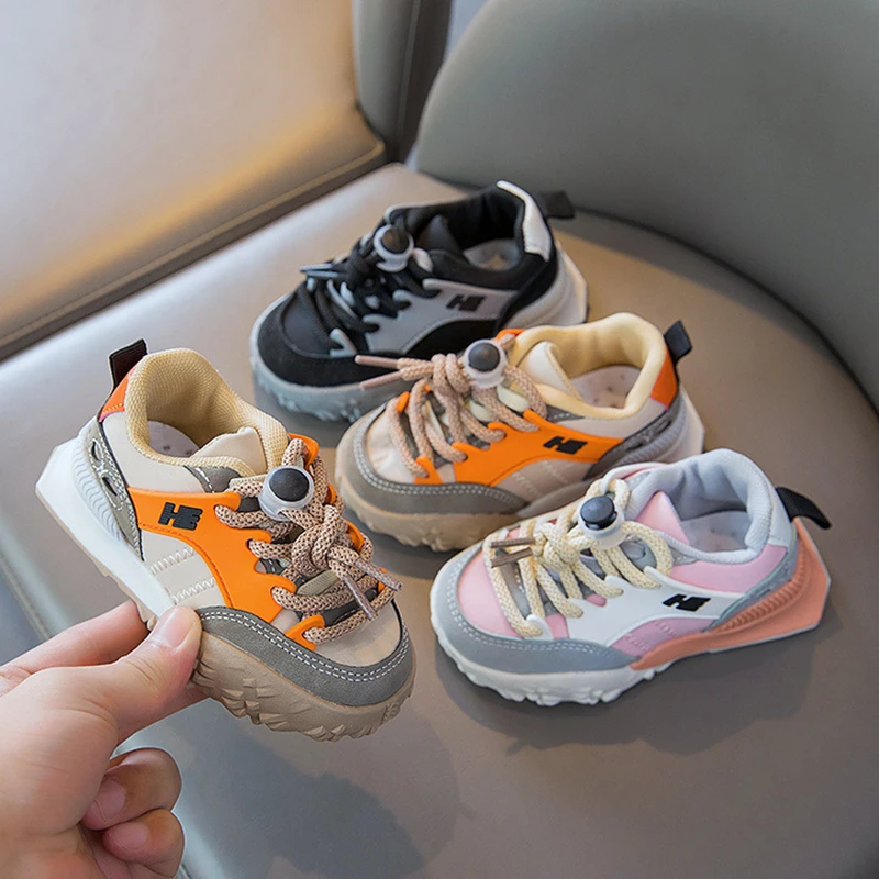 

Kids Sports Shoes Baby Boys Mesh Breathable Outdoor Shoes Toddler Girls Casual Running Shoes Children Sneakers
